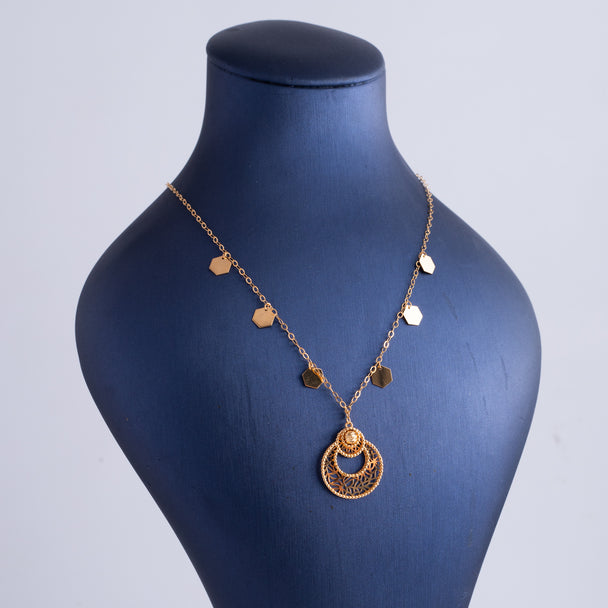 Aghsan Necklace 21K Gold