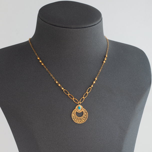 Aryash Necklace 21K