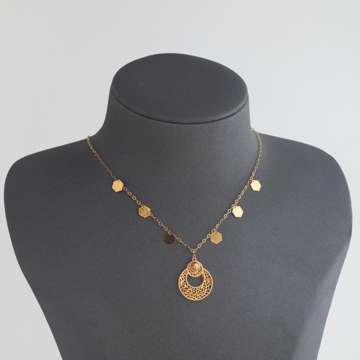 Aryash Necklace 21K Gold
