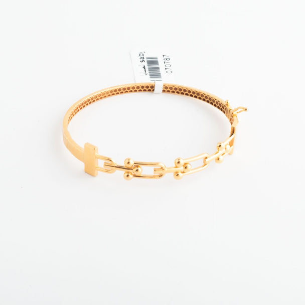 Branded Bangle 21K Gold