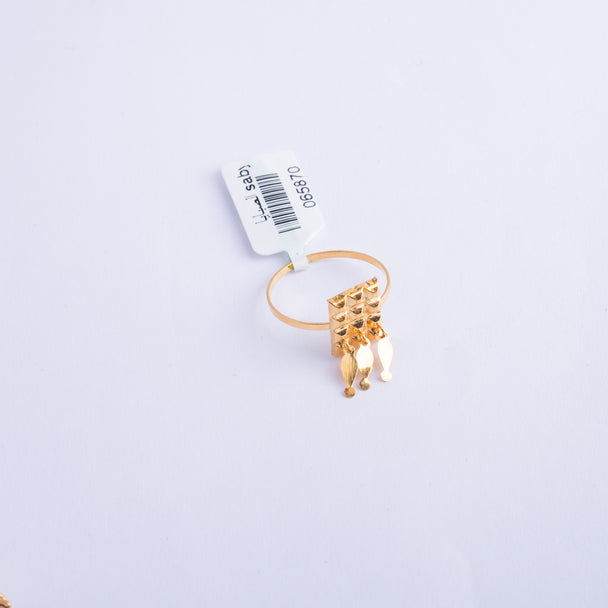 Bridal Lash Ring 21K Gold