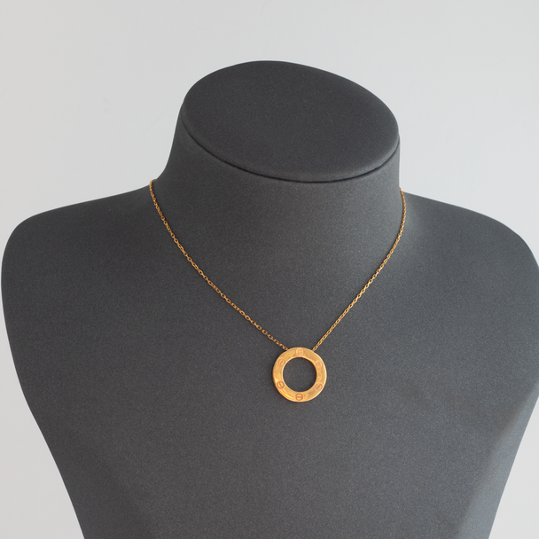 Cartier Love Necklace 21K Gold