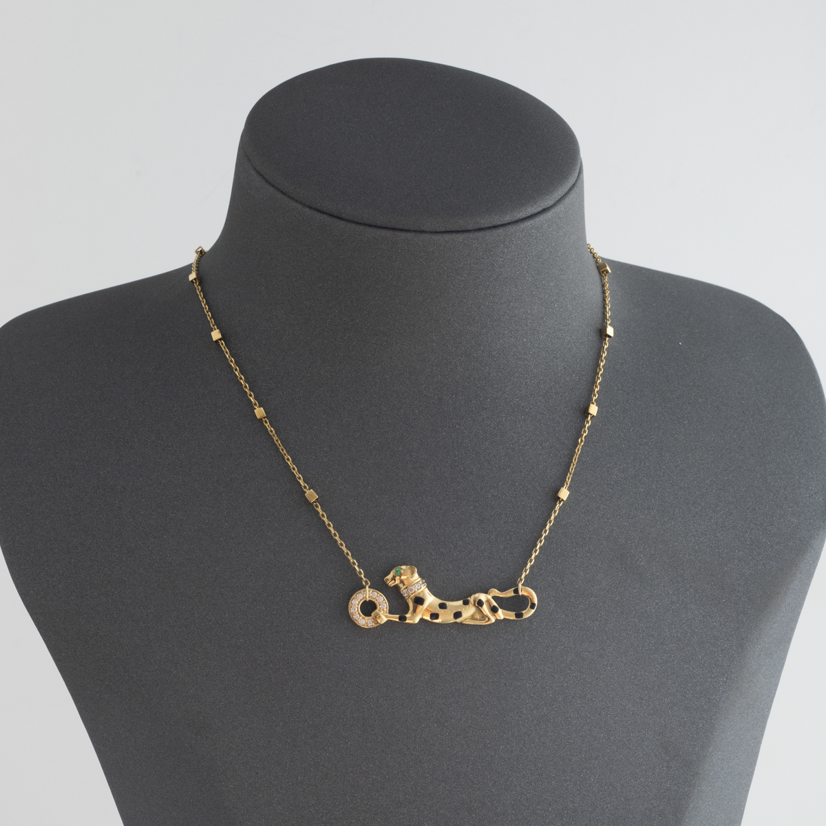 Cartier Tiger Necklace 21K Gold