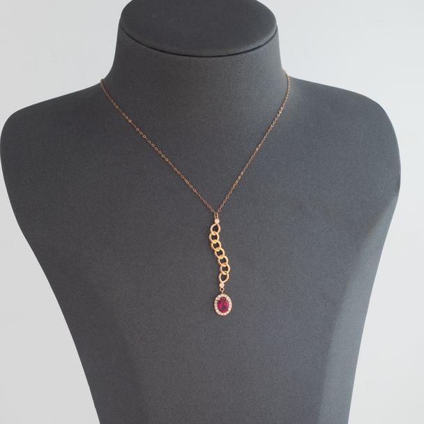 Chain Necklace 21K Gold