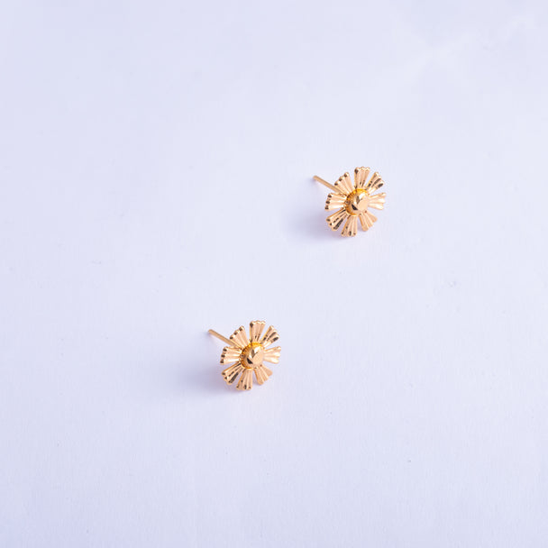 Chamois Earring 21K Gold