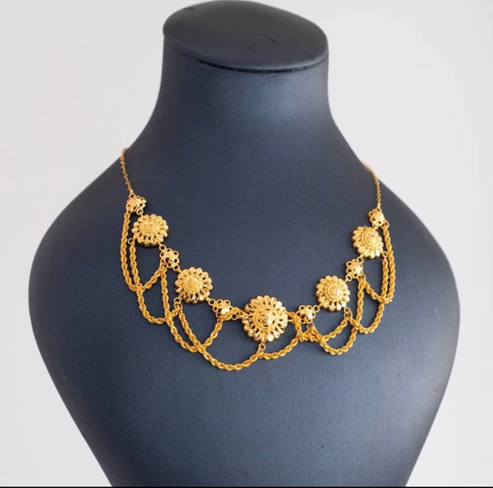 Choker Necklace Gold 21K