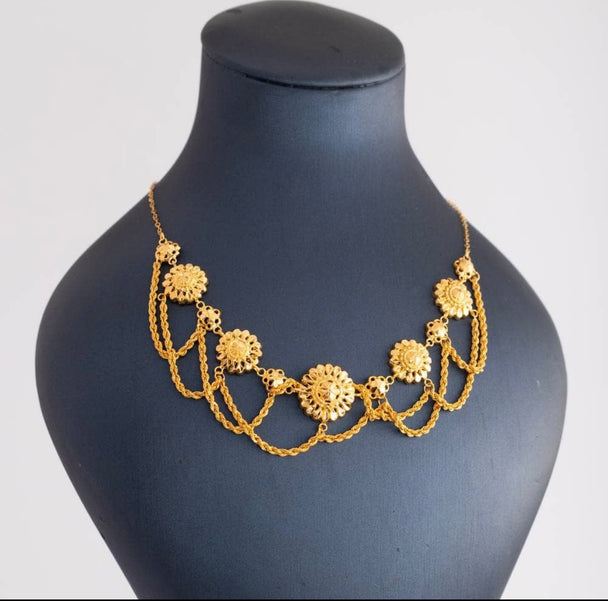 Choker Necklace Gold 21K