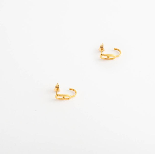 Gold Earring Set 21K Massika