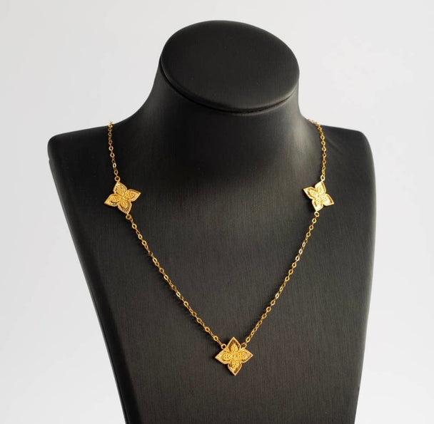 Gold Necklaces Women 21K Reberto