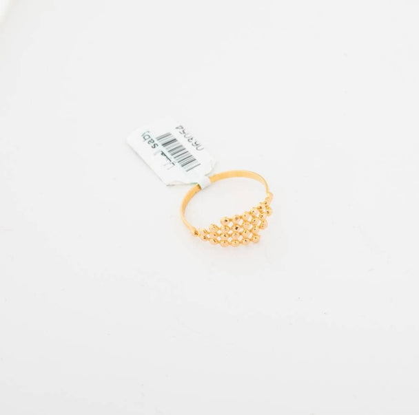 Gold Wedding Rings 21K Bebbles