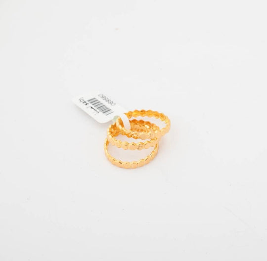 Gold Wedding Rings Band 21K