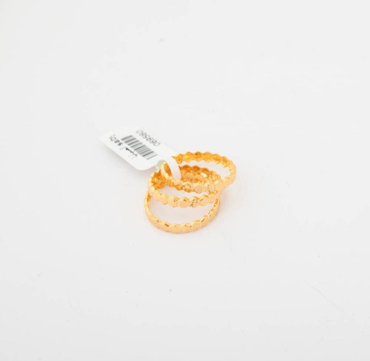 Gold Wedding Rings Band 21K