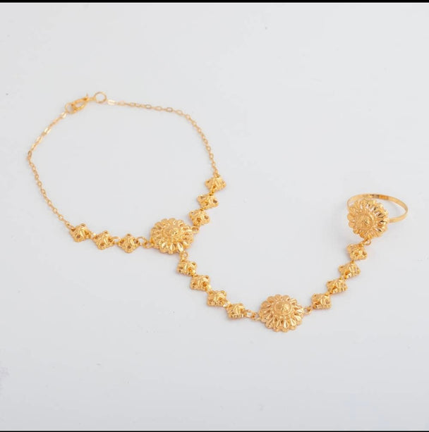 Hand Chains Jaber 21K Gold