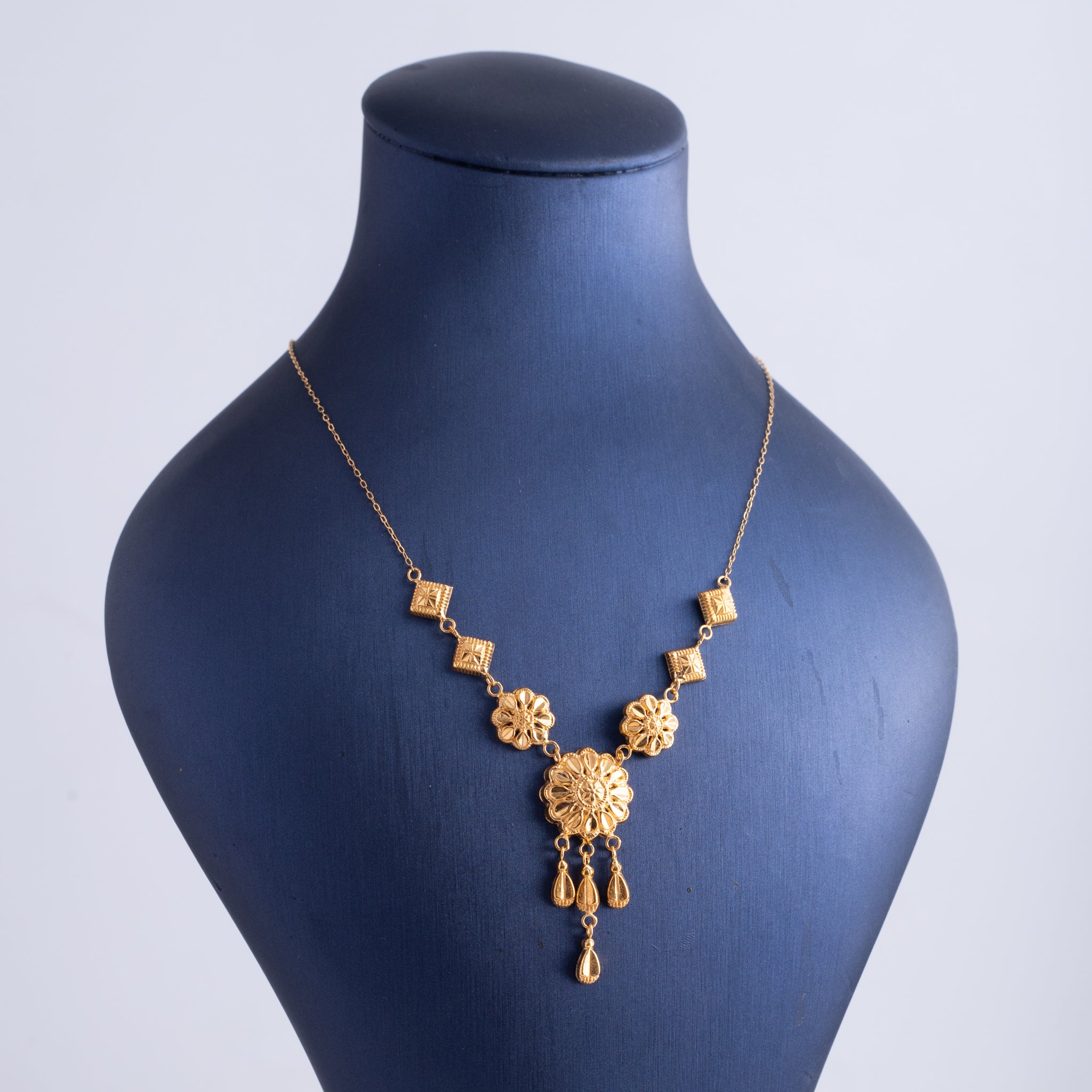 Jaber Necklace 21K Gold