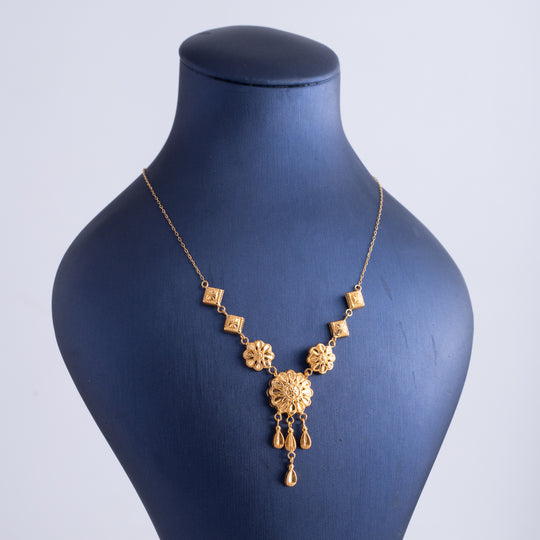 Jaber Necklace 21K Gold