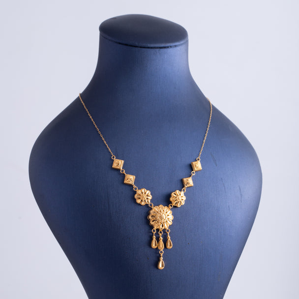 Jaber Necklace 21K Gold