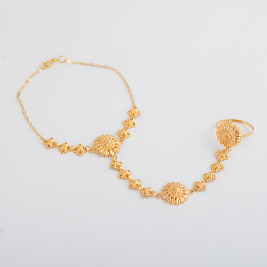 Jaber's Handchain 21K Gold