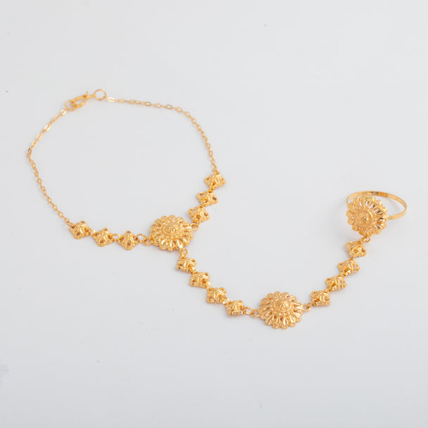 Jaber's Handchain 21K Gold