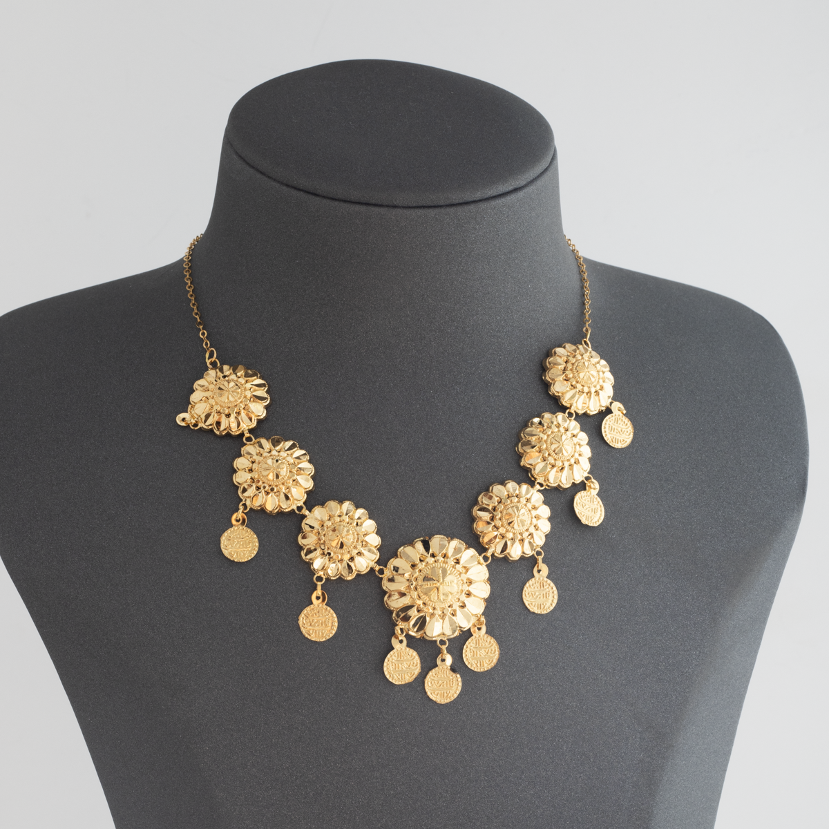 Jabers Choker 21K Gold