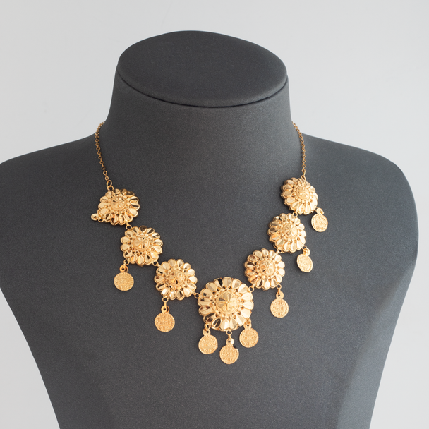 Jabers Choker 21K Gold