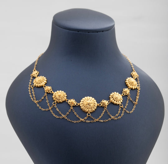 Jabers Necklace 21K Gold