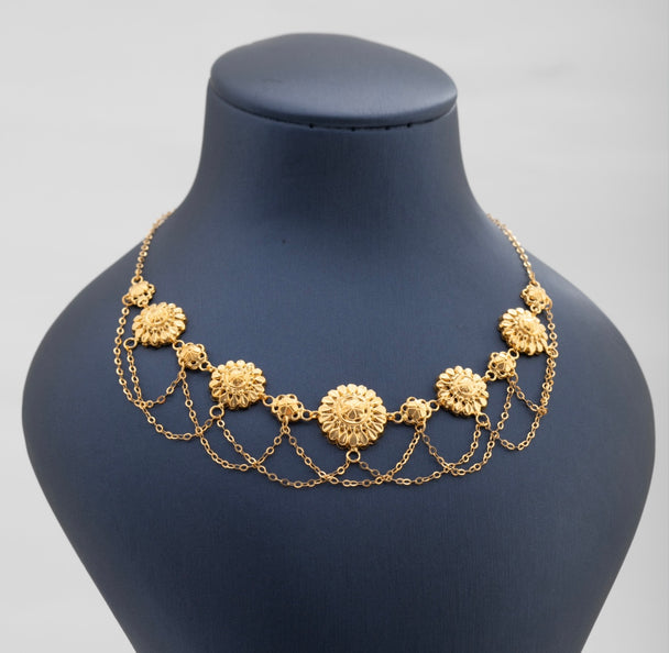 Jabers Necklace 21K Gold