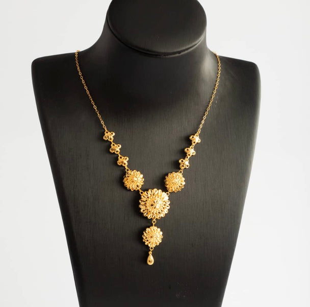 Knot Chain Necklace 21K 