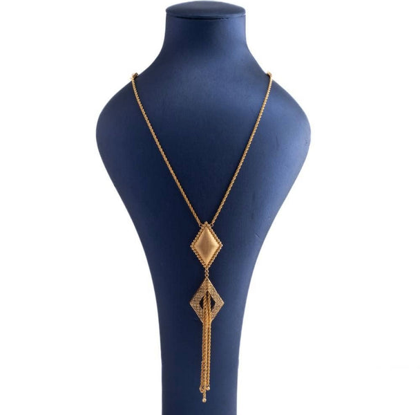 Large Chain Necklace 21K matte