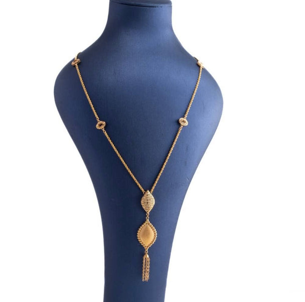 Long Long Necklace 21K