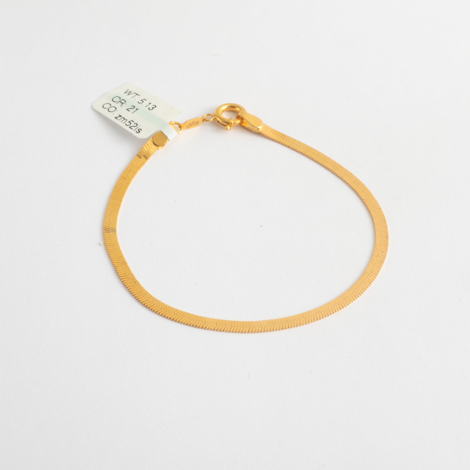 Luxury Snake Bracelet 21K Gold