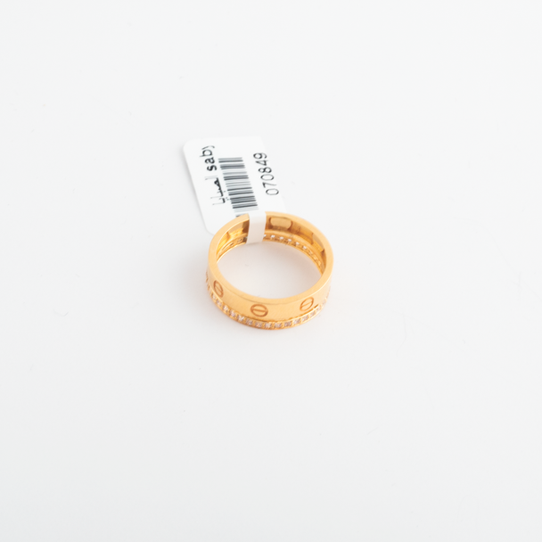New Cartier Wedding Ring 21K Gold
