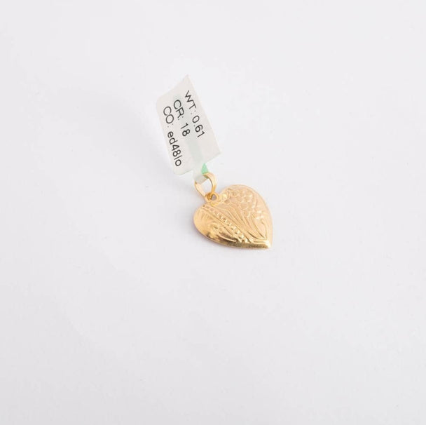 Pendant Heart 18K Gold