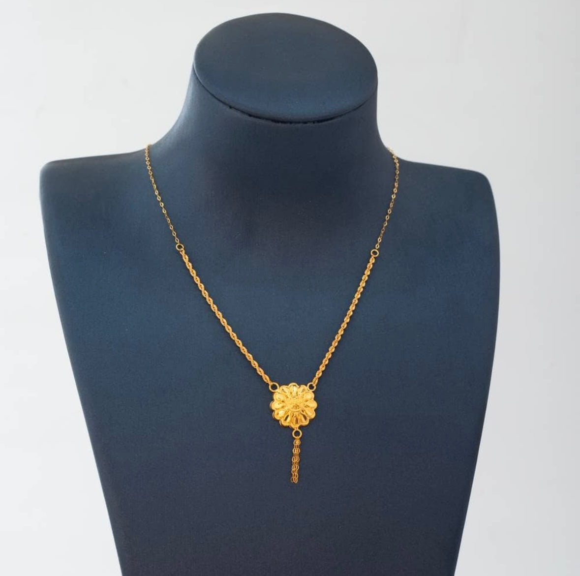 Pure Gold Necklace 21K Jabers