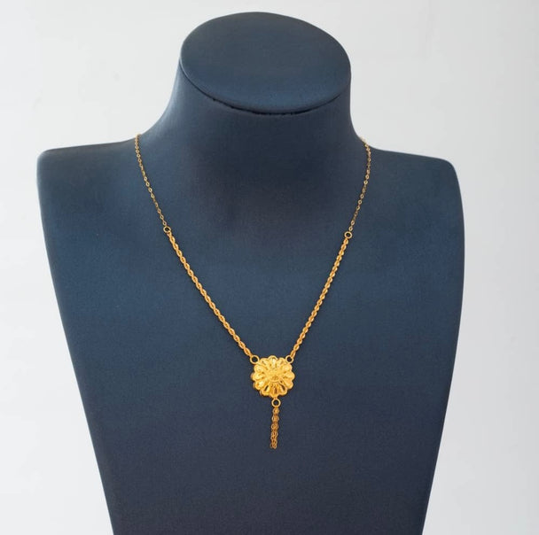 Pure Gold Necklace 21K Jabers