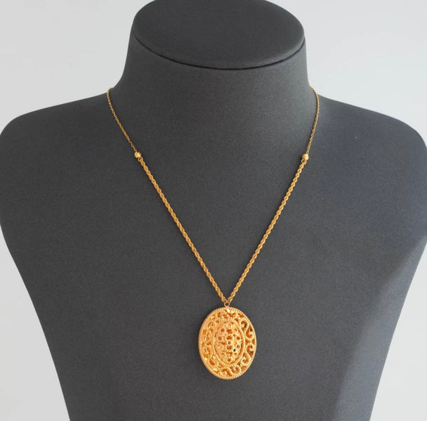 Real Gold Necklaces 21K Tishn