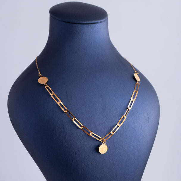 Spika Chain 21K Gold