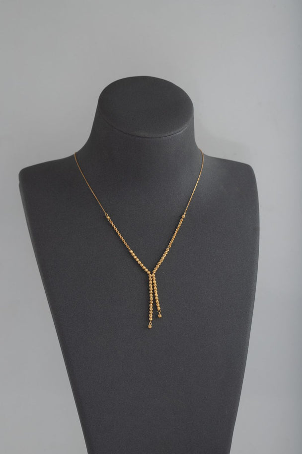 Trendy Dorica Necklace 21K Gold