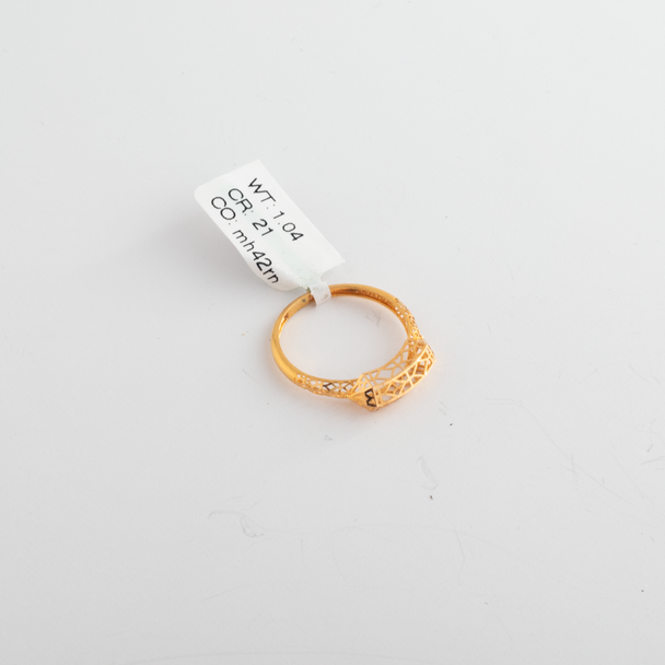 Trendy Ring 21K Gold