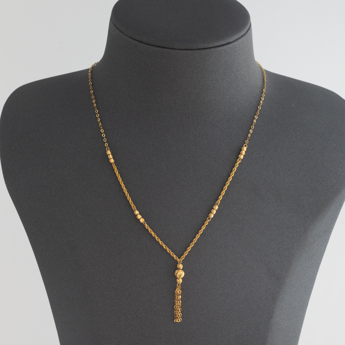 Twisted Necklaces 21K Gold