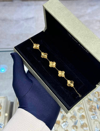 Vancleef 21K Gold Bracelet for Women