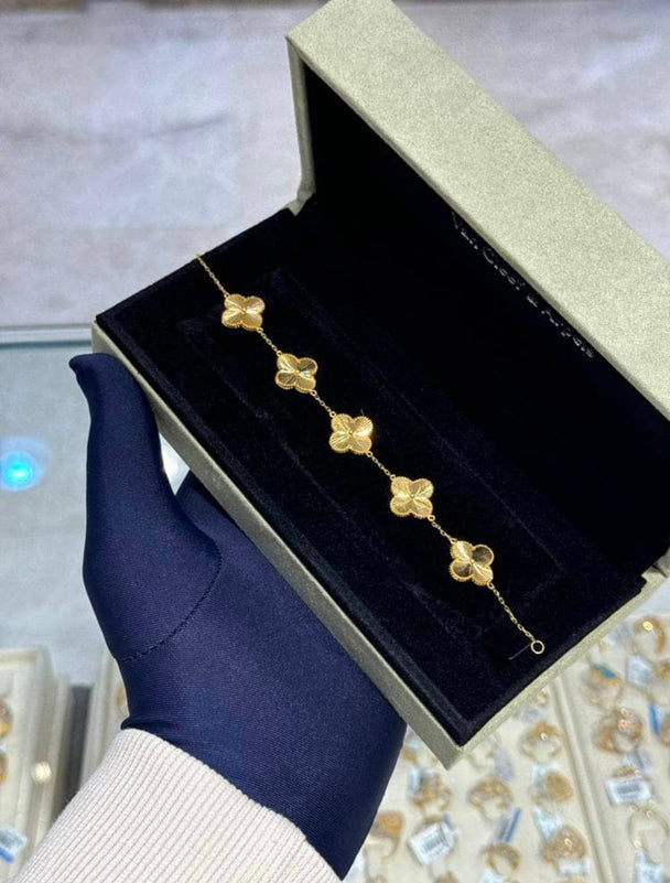 Vancleef 21K Gold Bracelet for Women