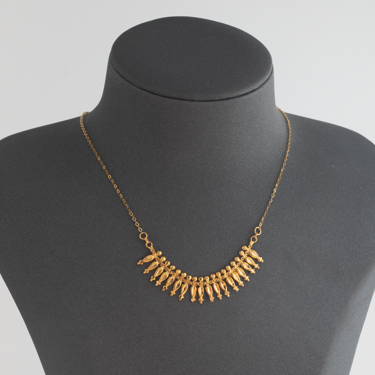 Yasmina Necklace 21K Gold