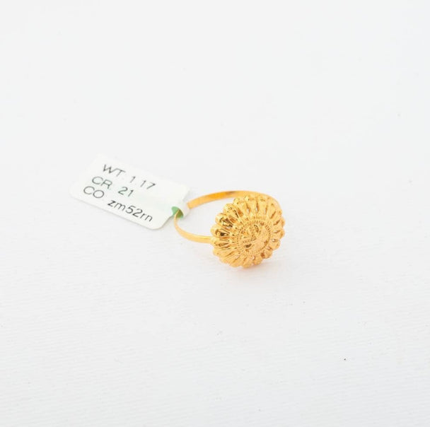 fine jewel ring 21k