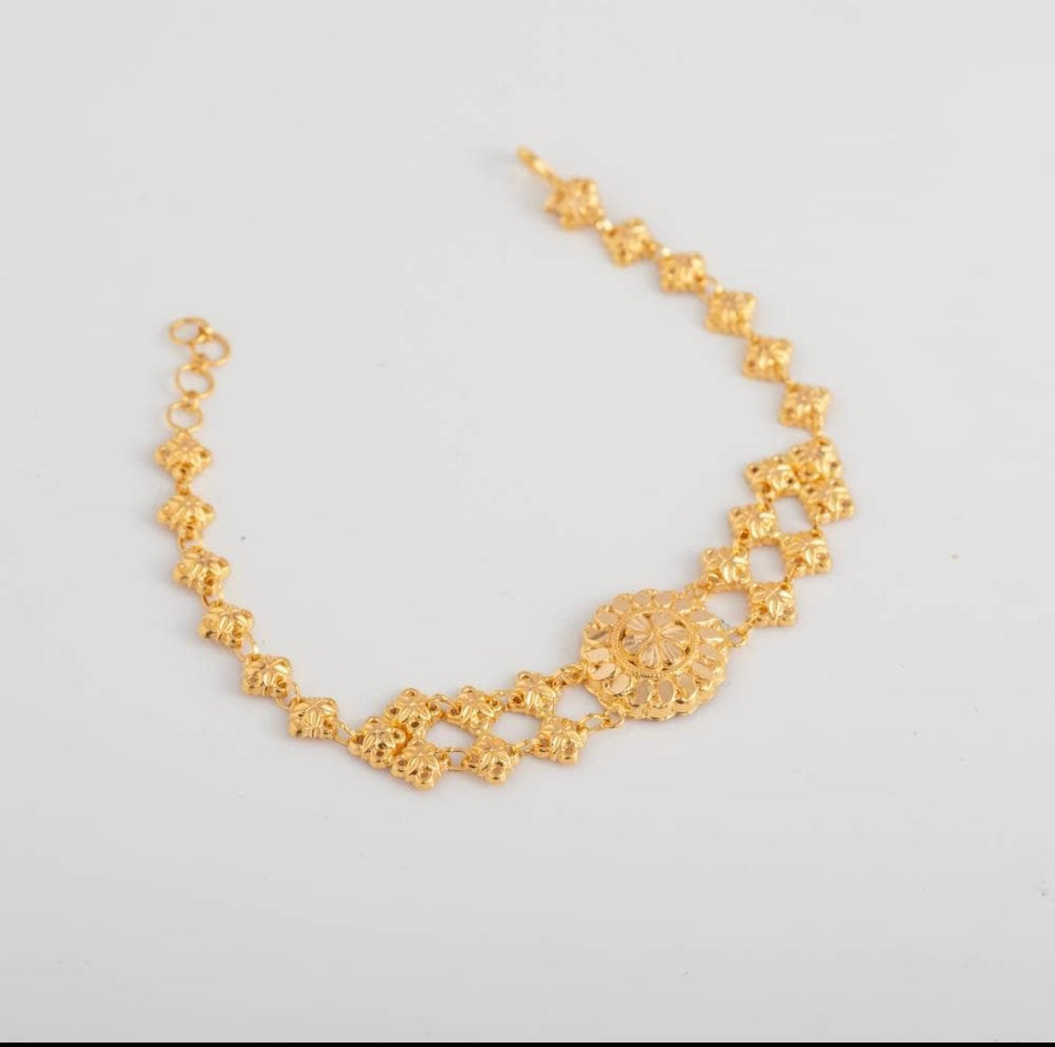 gold chain bracelet 21k