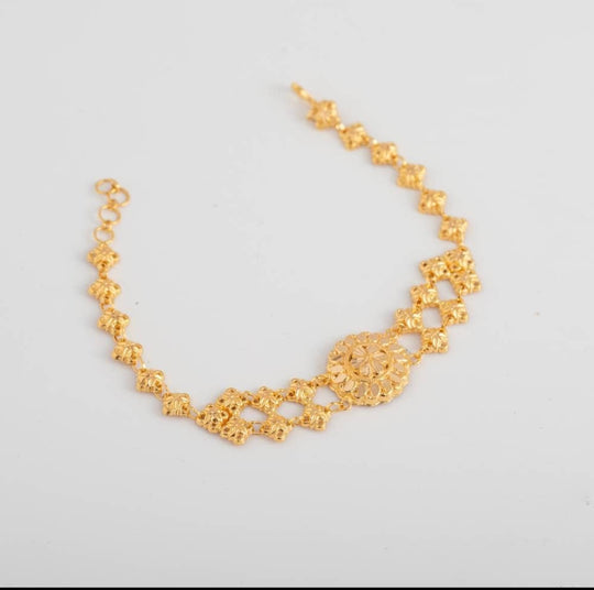 gold chain bracelet 21k
