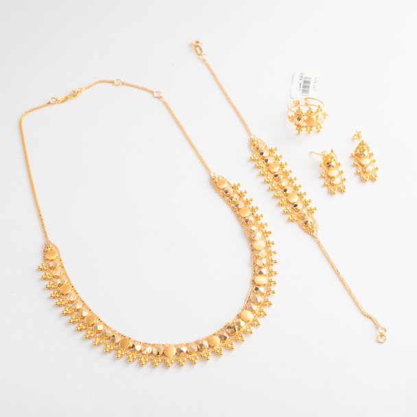 gold necklace 21k