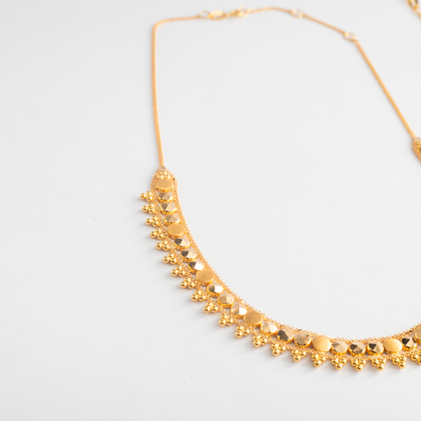 gold necklaces 21k
