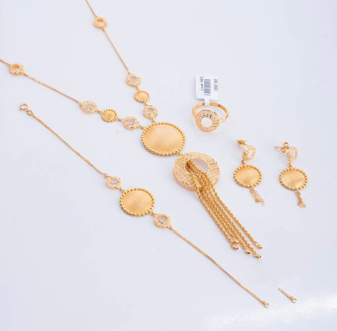 new matte set 21K Gold